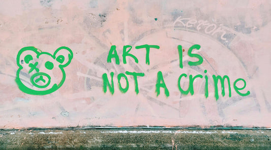 Creative process in modern art AI art is not a crime